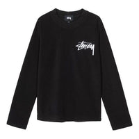 Stussy Terra Polar Fleece Classic logo Unisex Black 214513