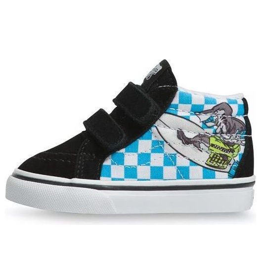 Vans SK8-Mid K Black/Blue VN0A5DXD3W6