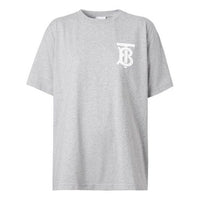 (WMNS) Burberry SS20 TB Printing Cotton Female Grey 8031310