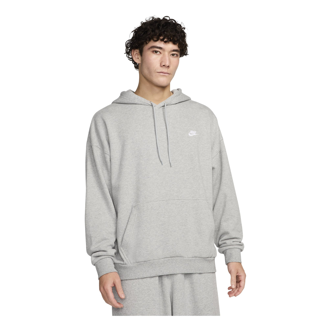 Nike Club FT Oversized Po Hoodie 'Grey' HJ1817-063