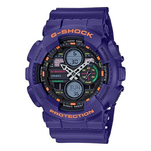 CASIO G-Shock Analog-Digital 'Purple' GA-140-6A