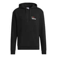 adidas originals I Trfl Ch Hd 1 Chest Printing Casual Sports Black H07325