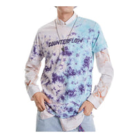 Li-Ning CF Series X Crossover Short Sleeve Blue Purple Tie Dye AHSQ316-2