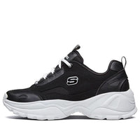Skechers Kozmiks Low-Top Running Shoes Black/White 999103-BLK