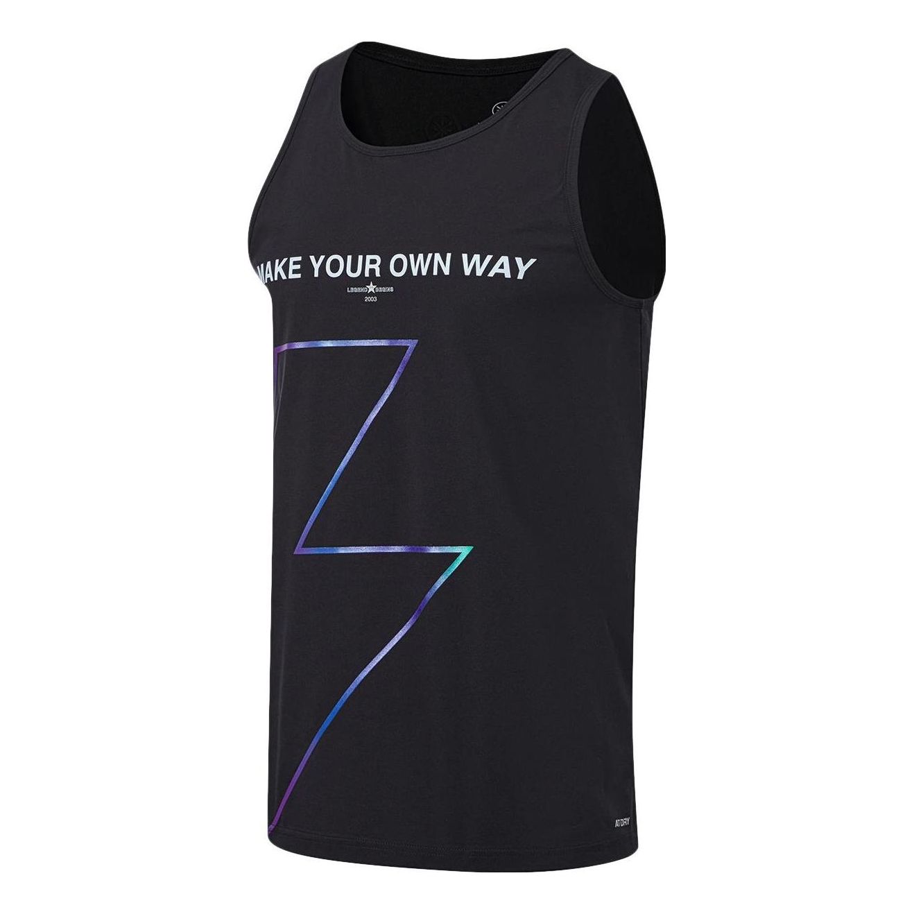 Li-Ning Way Of Wade Graphic Basketball Tank 'Black' AVST089-1