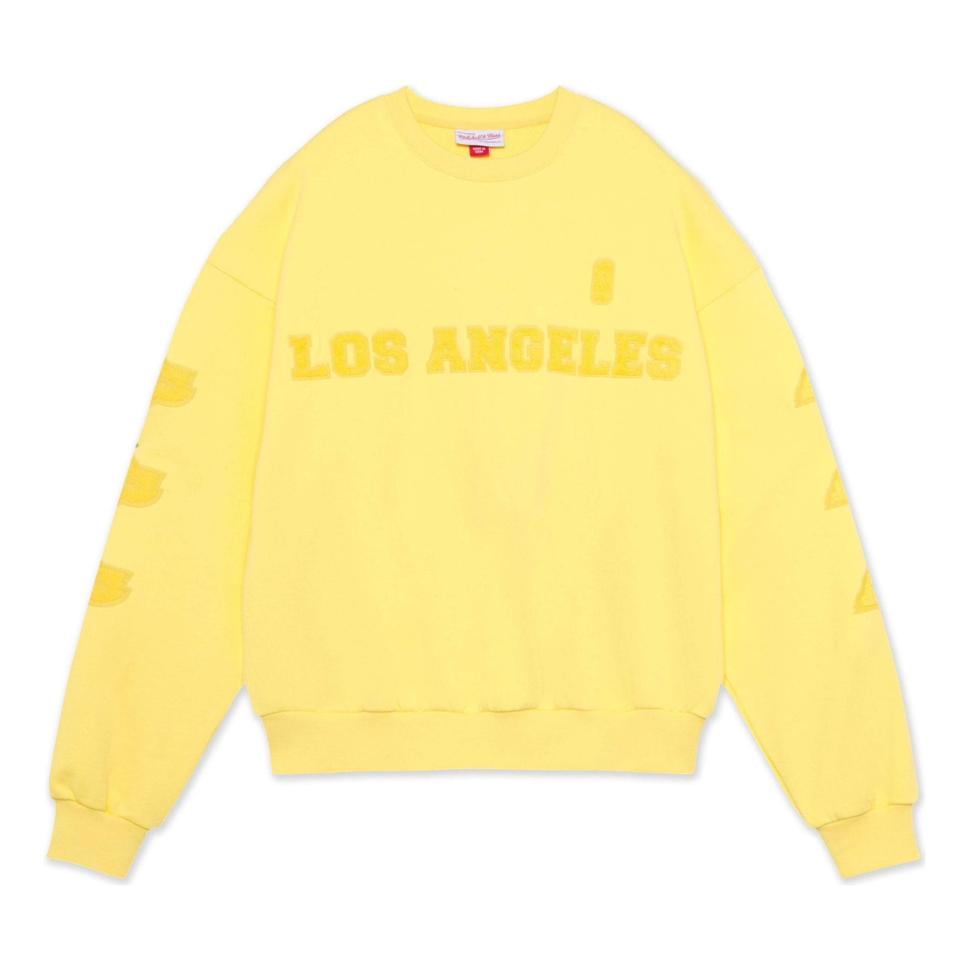 Mitchell & Ness x NBA Los Angels Lakers 24 Sweatshirt 'Yellow' MNJYFWF22002-YELLOW