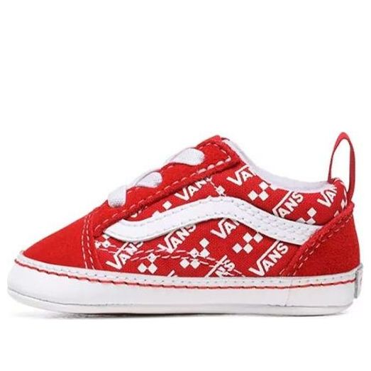 Vans Infant Logo Repeat Old Skool Crib Red VN0A4P3TW35