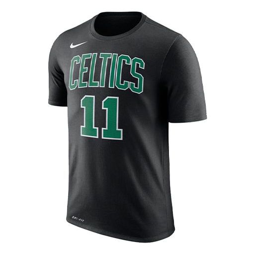 Nike Celtcs Kyrie Irving Statement T-Shirt 'Black Green' 870760-019