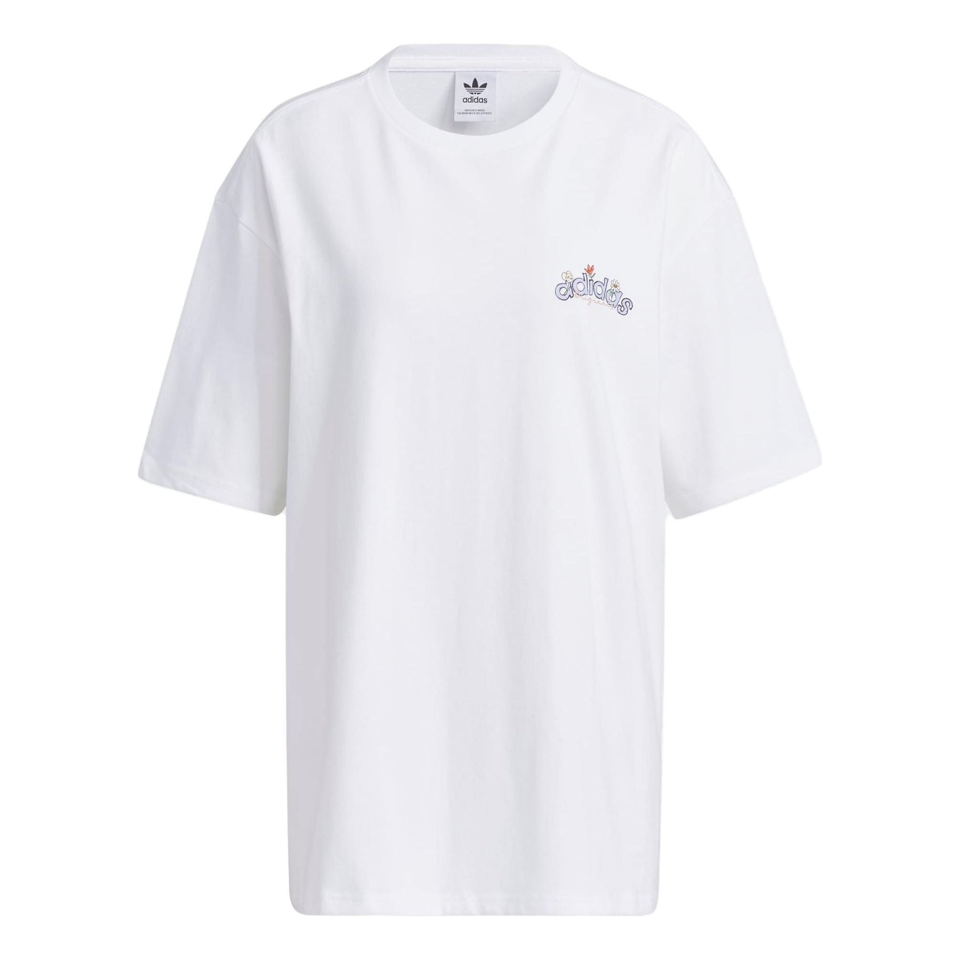 (WMNS) adidas Summer T-Shirt Asia Sizing 'White' IK8636