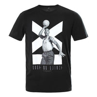 Air Jordan 11 Michael Jordan Jumpman T-Shirt 'Black' 916046-010