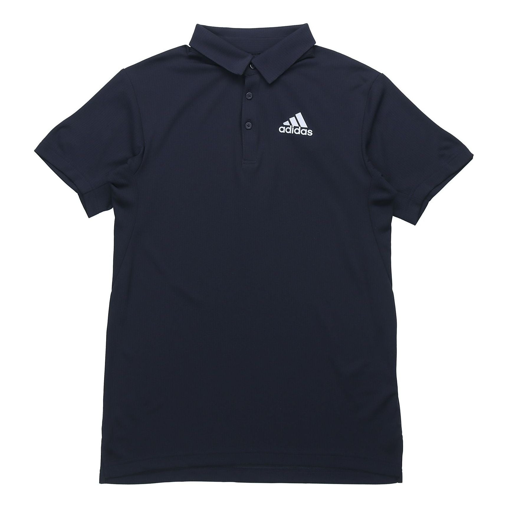 adidas HTRDY M PL2 SL Tennis Sports Polo Shirt Blue FS3777