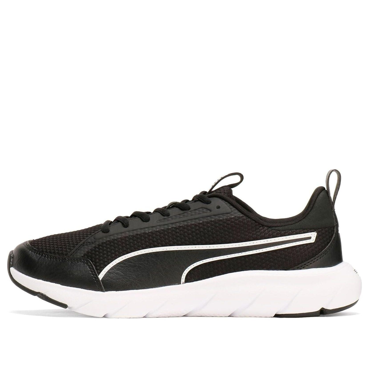PUMA Softride Flex Lace Wide Running Shoes 'Black' 379351-01