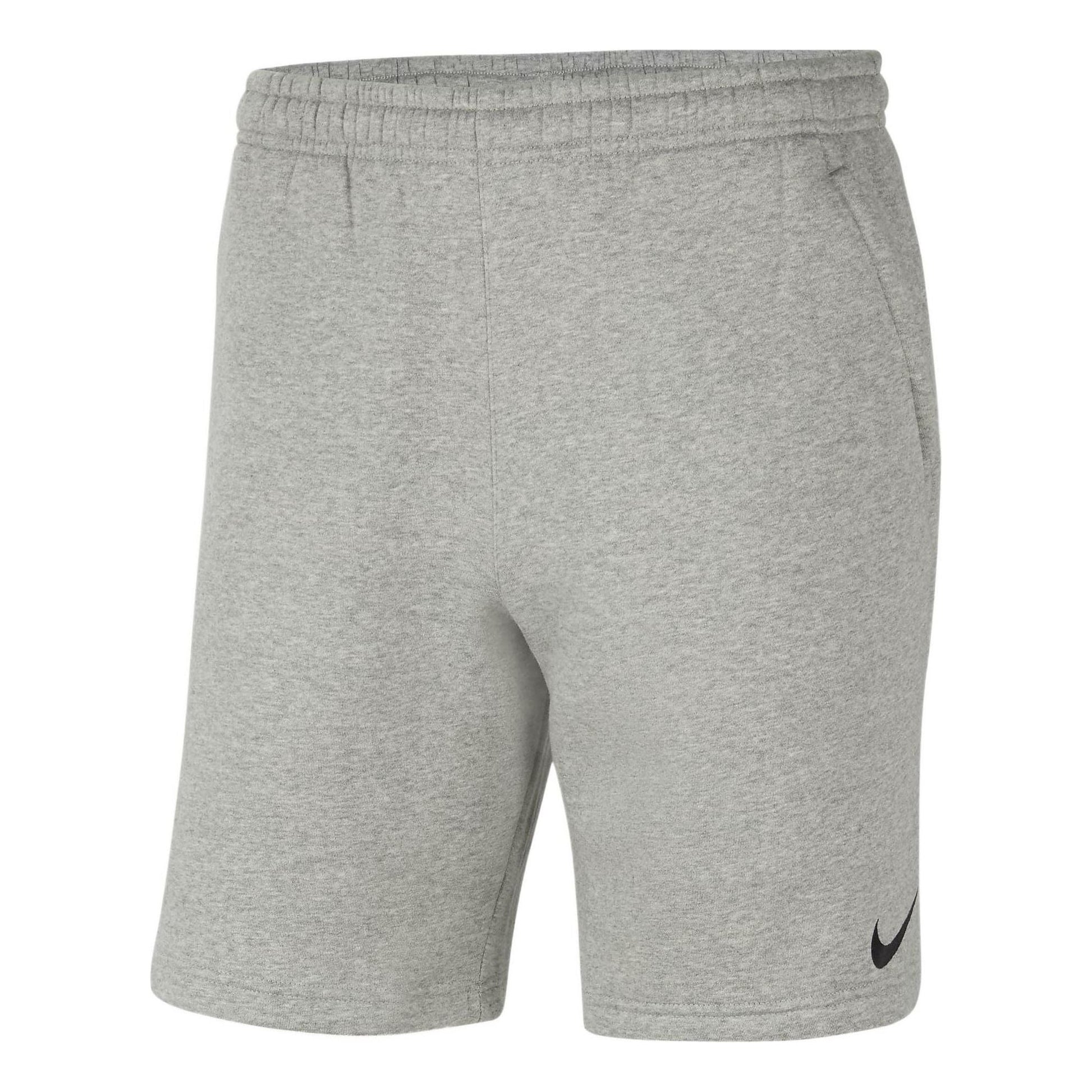 Men's Nike Solid Color Casual Fleece Sports Gray Shorts CW6910-063