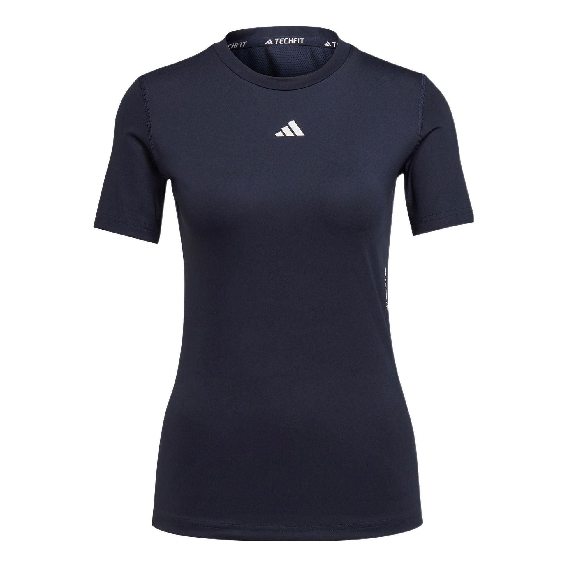 (WMNS) adidas Techfit Training T-Shirt Asia Sizing 'Black HN9077