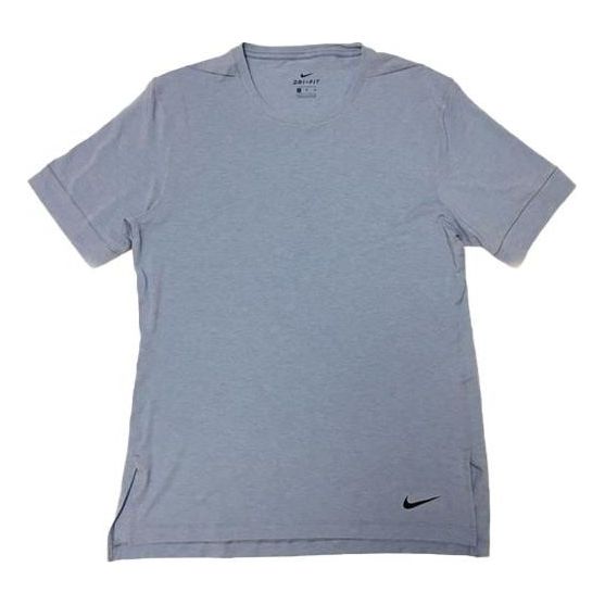 Nike Dri-Fit Transcend Short Sleeve T-Shirt 'Blue' AJ8797-460