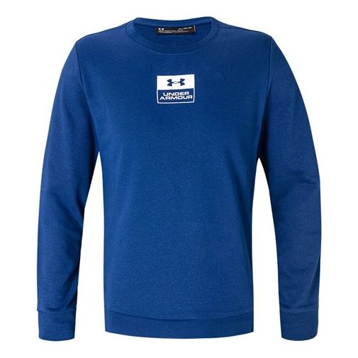 Men's Under Armour Logo Training Pullover Blue 1358110-449
