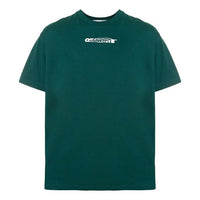 Off-White Back Large Logo Printing Green OMAA038E20JER0015701