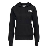 (WMNS) New Balance Core Fleece Hoodie Asia Sizing 'Black' WT83817-BK