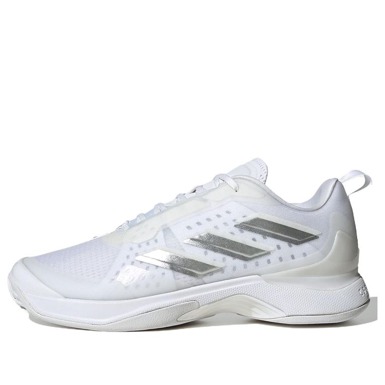 (WMNS) adidas Avacourt Tennis Shoes 'Cloud White Silver Metallic' HQ8404