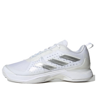 (WMNS) adidas Avacourt Tennis Shoes 'Cloud White Silver Metallic' HQ8404