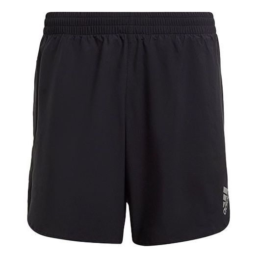 adidas P.blue Short M Reflective Logo Casual Running Sports Shorts Black GD5706