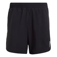 adidas P.blue Short M Reflective Logo Casual Running Sports Shorts Black GD5706