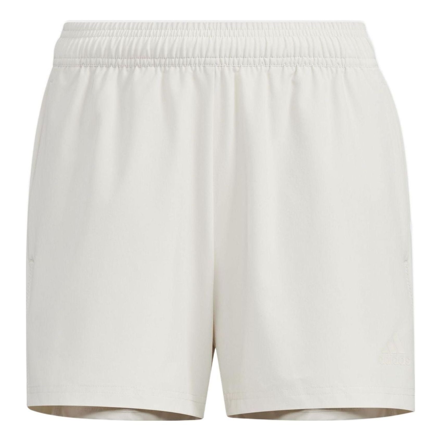 (WMNS) adidas Met Shir Shorts Asia Sizing 'White' HF2468