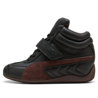 (WMNS) PUMA Speedcat Wedge 'Black Brown' 408120-02