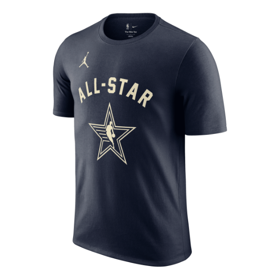 Air Jordan Damian Lillard 2024 NBA All-Star Weekend Essential T-Shirt 'College Navy' FQ6449-440