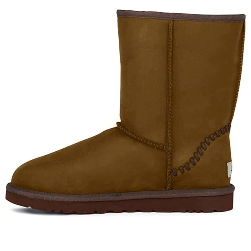 UGG Classic Short Deco Snow Boots Brown 1110042-CHE