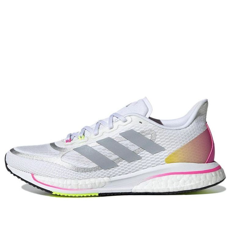 (WMNS) adidas Supernova+ 'White Silver Pink' FX6700