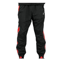 Nike Throwback Woven Tracksuit Basketball Pants 'Black University Red' AV6652-010