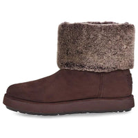 (WMNS) UGG Classic Berge Mini 'Dark Red' 1107210-DRS