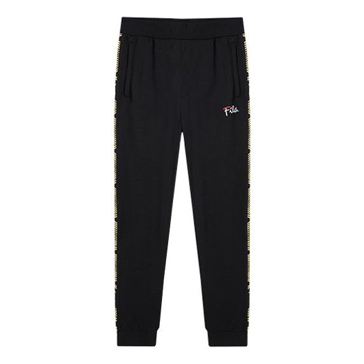FILA Philae Official Men's Knitted Pants Black F11M938626F