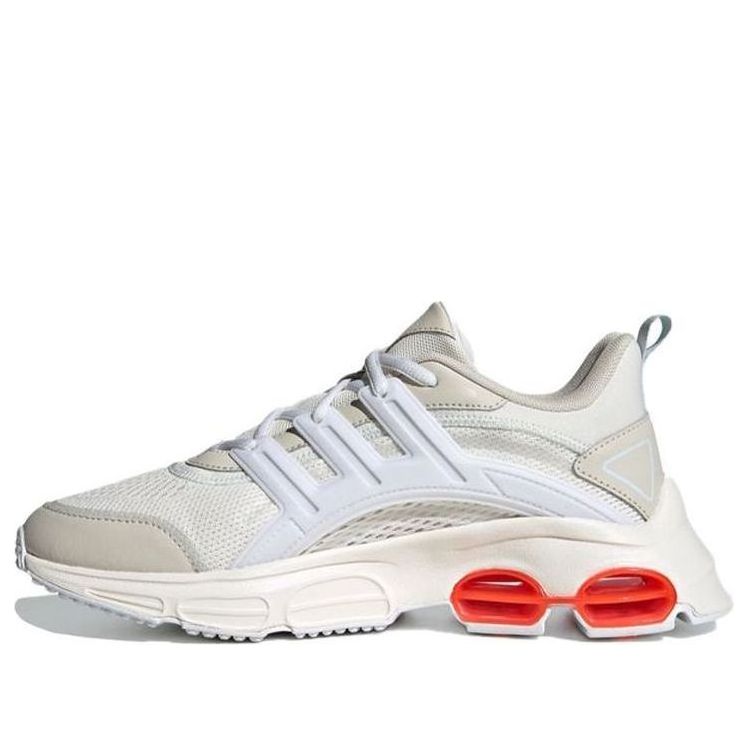 (WMNS) adidas neo Quadcube CC 'White Orange' FW7211