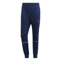 adidas originals Casual Sports Bundle Feet Long Pants Blue FM3908