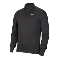 Men's Nike DRI-FIT Running Long Sleeves Pullover Smoke Gray CV7420-070