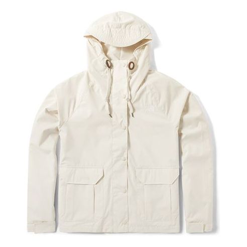 THE NORTH FACE Series Windproof Jacket Outdoor Windproof Water Repellent Beige 4NEY-11P