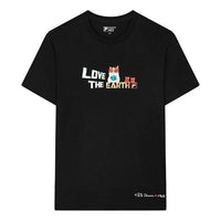 FILA x Pepe Shimada Men's Print Crew Neck Black F11M133199F-BK