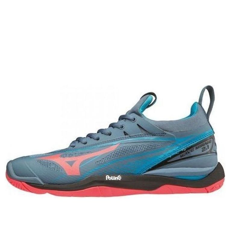 (WMNS) Mizuno Wave Mirage 2.1 'Gray Blue Pink' X1GB185065