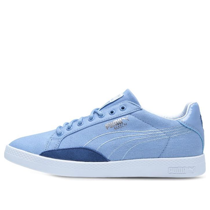 (WMNS) PUMA Match Denim Low-cut Sneakers Blue 363625-02