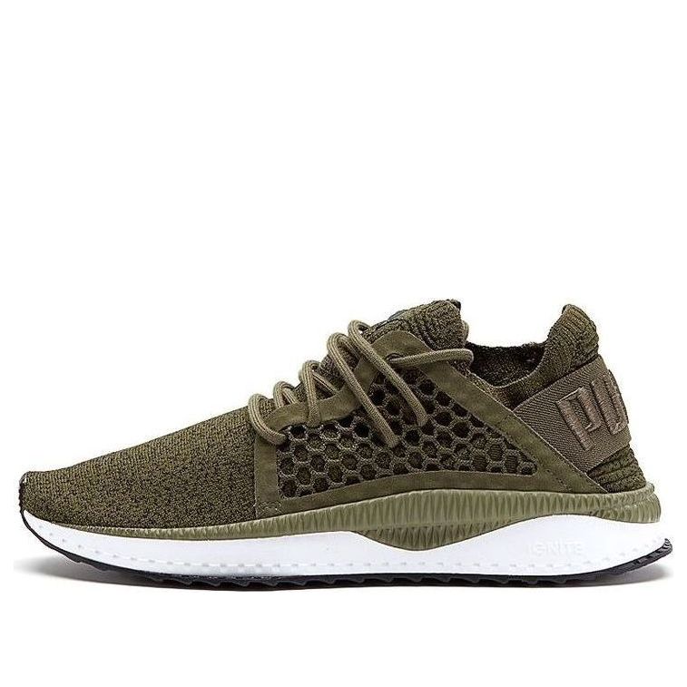 PUMA Tsugi Netfit Evoknit Low Running Shoes Green 365108-05