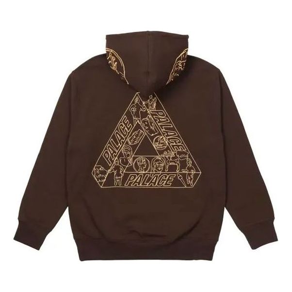 PALACE Triangle Long Sleeves Unisex Brown P20HD034