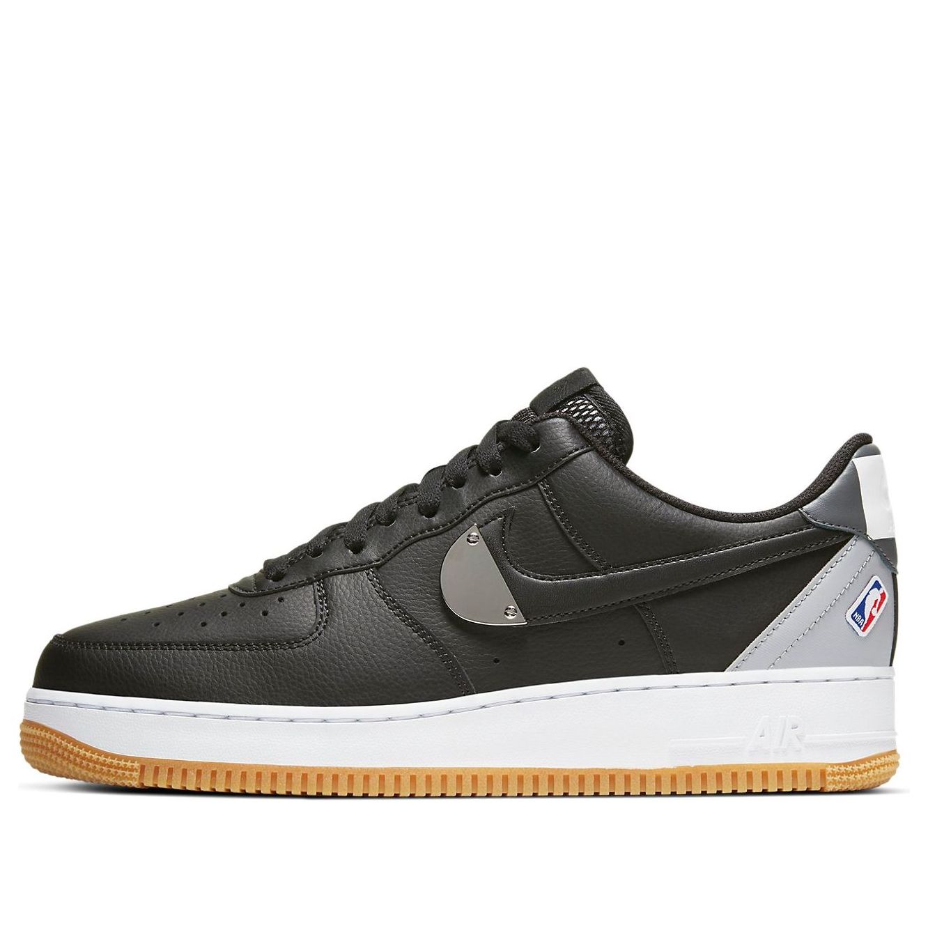 Nike x NBA Air Force 1 '07 LV8 'Black Wolf Grey' CT2298-001