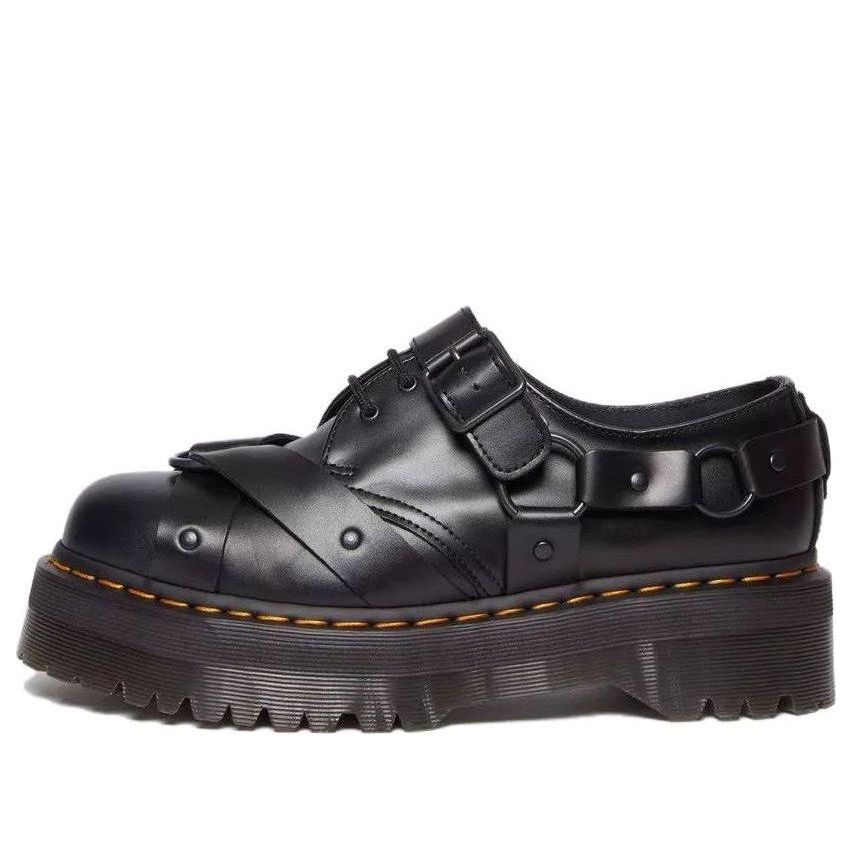 Dr. Martens 1461 Harness Leather Platform Shoes 'Black' 30814001