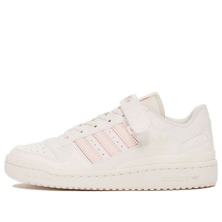 (WMNS) adidas Forum Low Crest 'White Pastel Pink' GZ7064