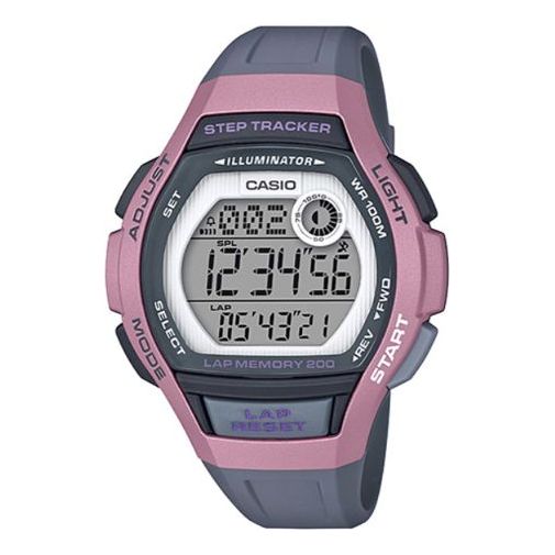 CASIO Waterproof Sports Shockproof Purple Digital LWS-2000H-4A