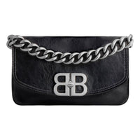 (WMNS) Balenciaga Bb Soft Small Flap Bag 'Black' 7485982AAIY1000