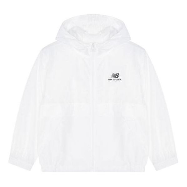 (PS) New Balance Essentials Logo Jacket Asia Sizing 'White' 7AC2S113-WT