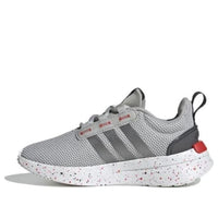 (GS) adidas Racer TR21 'Grey Red Speckled' HP6171